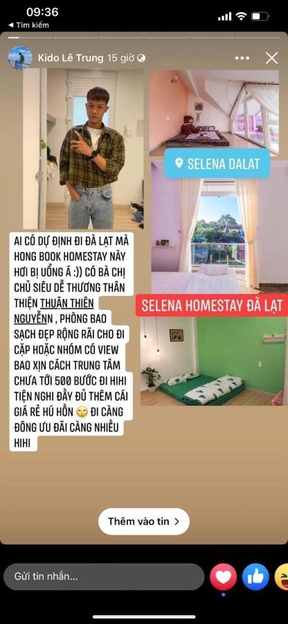 Selena Dalat Homestay Kültér fotó