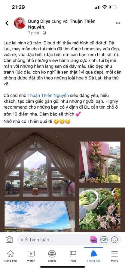 Selena Dalat Homestay Kültér fotó
